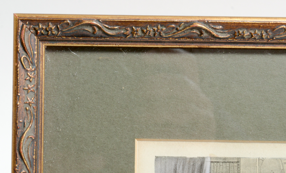 Pair of Antique Prints in Frames