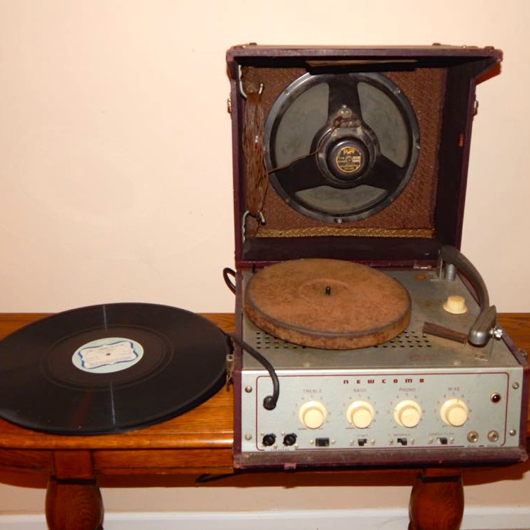 Vintage Newcomb Record Player