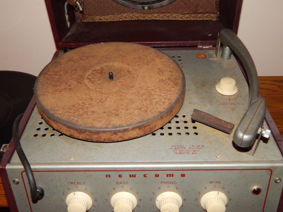 Vintage Newcomb Record Player