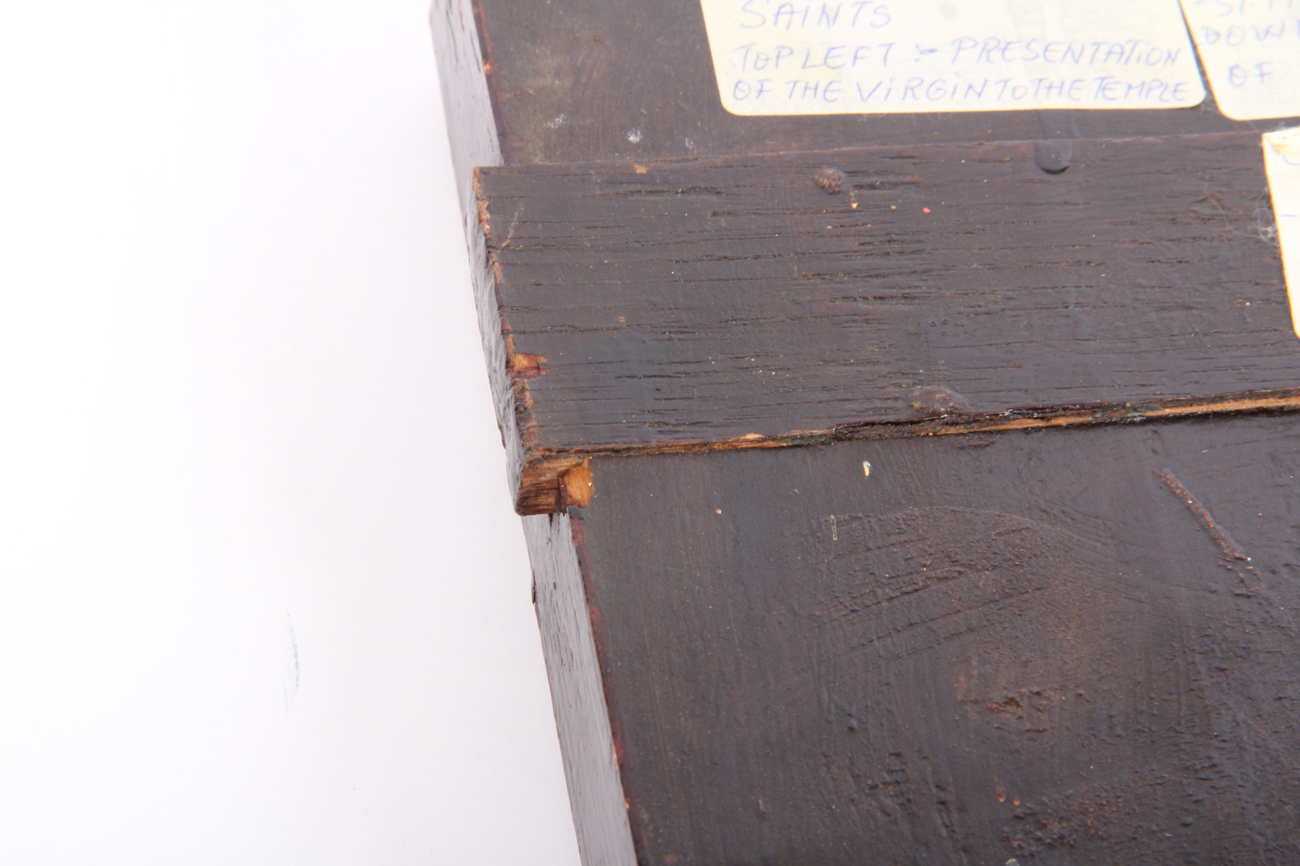 Hand Painted Religous Icon on Board