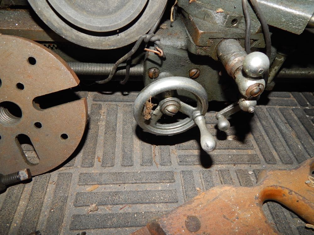 Vintage Oil Cans and Tools in a Wood Chest