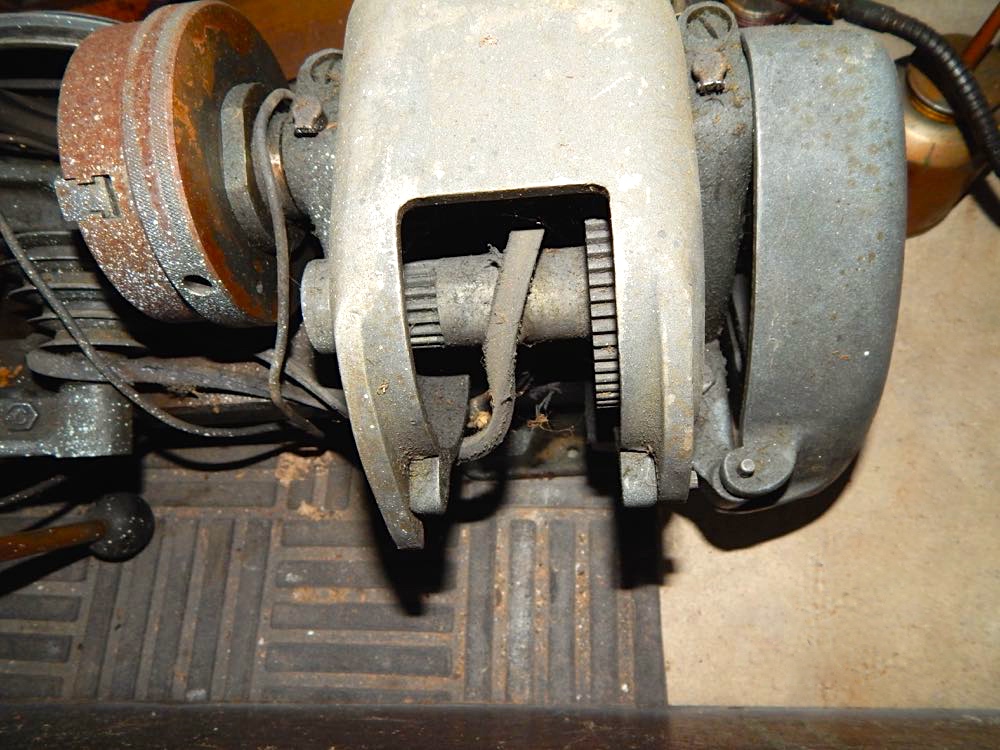 Vintage Oil Cans and Tools in a Wood Chest