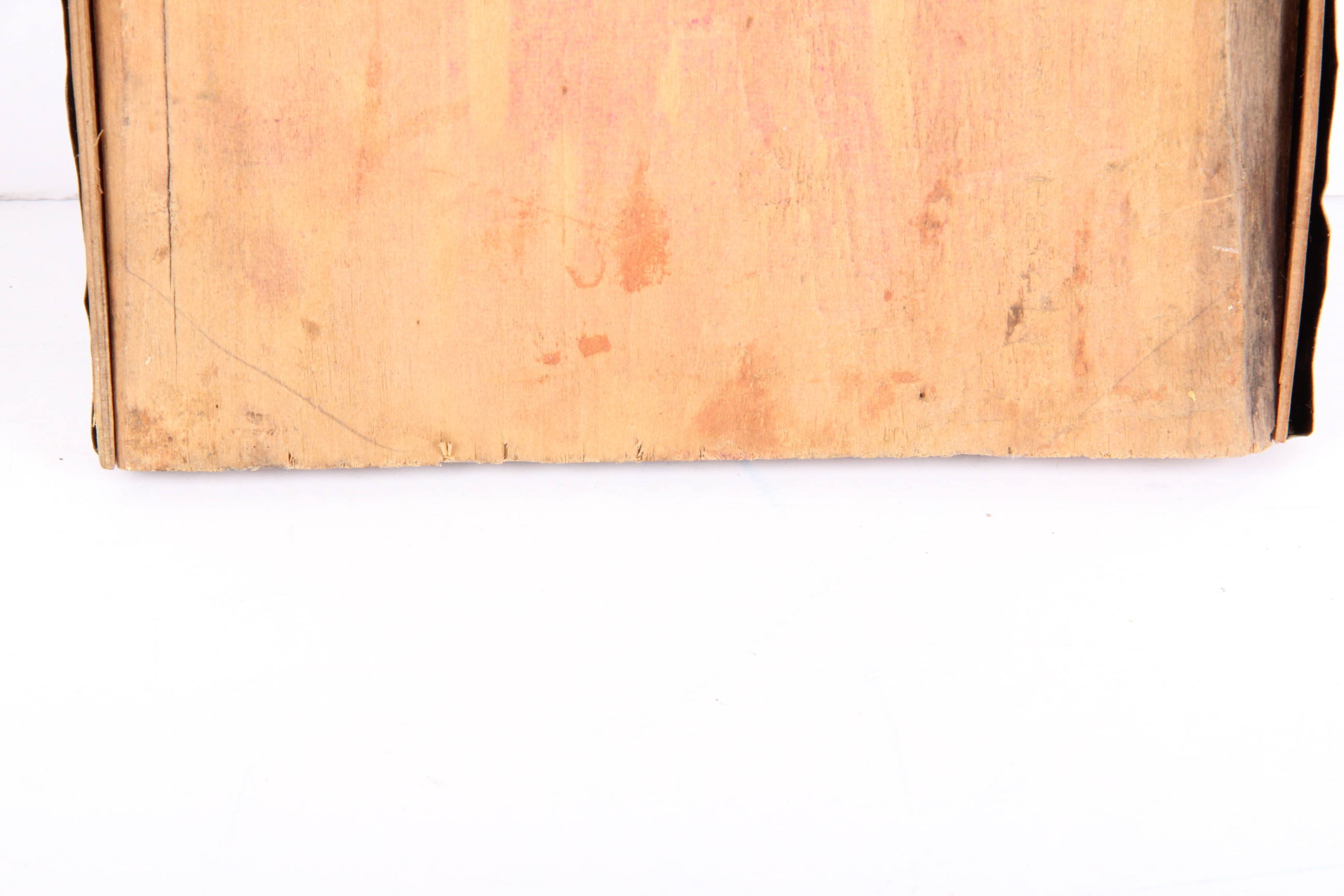 Antique Hand Painted Icon with Gold Tone Riza