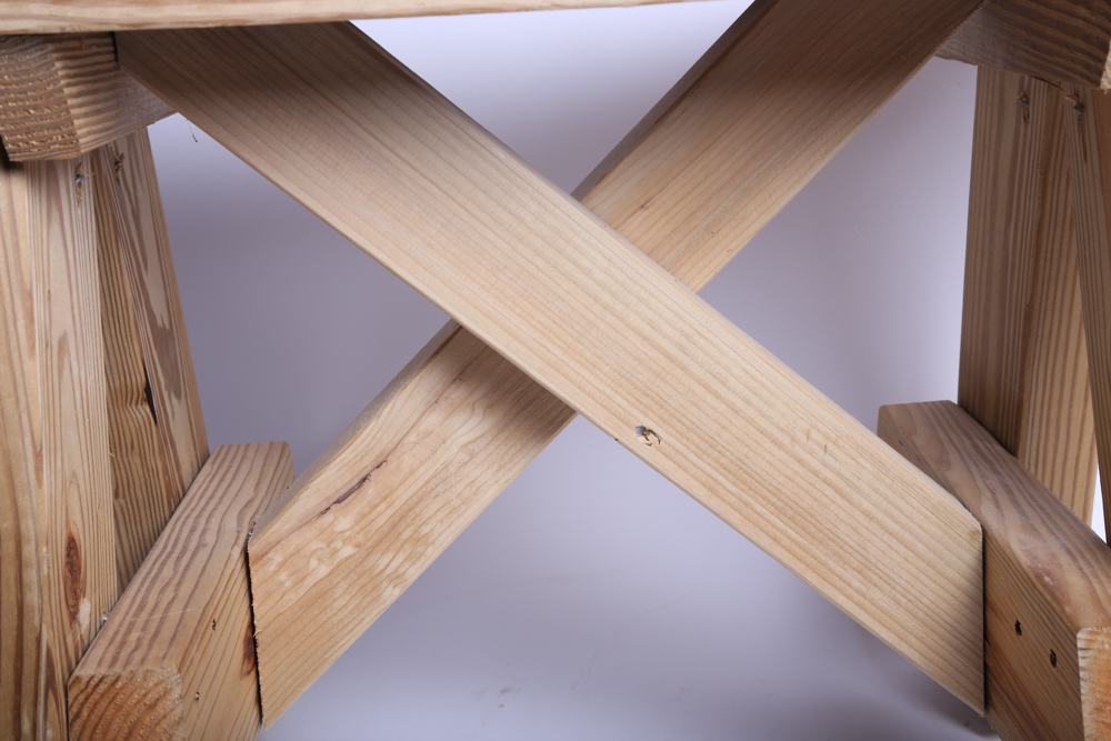 Pair of Pine Spa Bench Seats