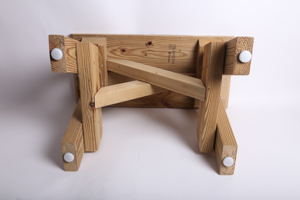 Pair of Pine Spa Bench Seats