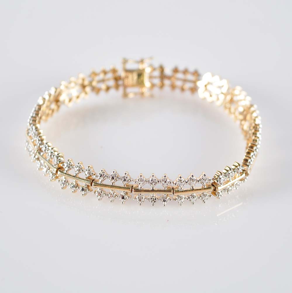 Gold-Plated Silver Bracelet