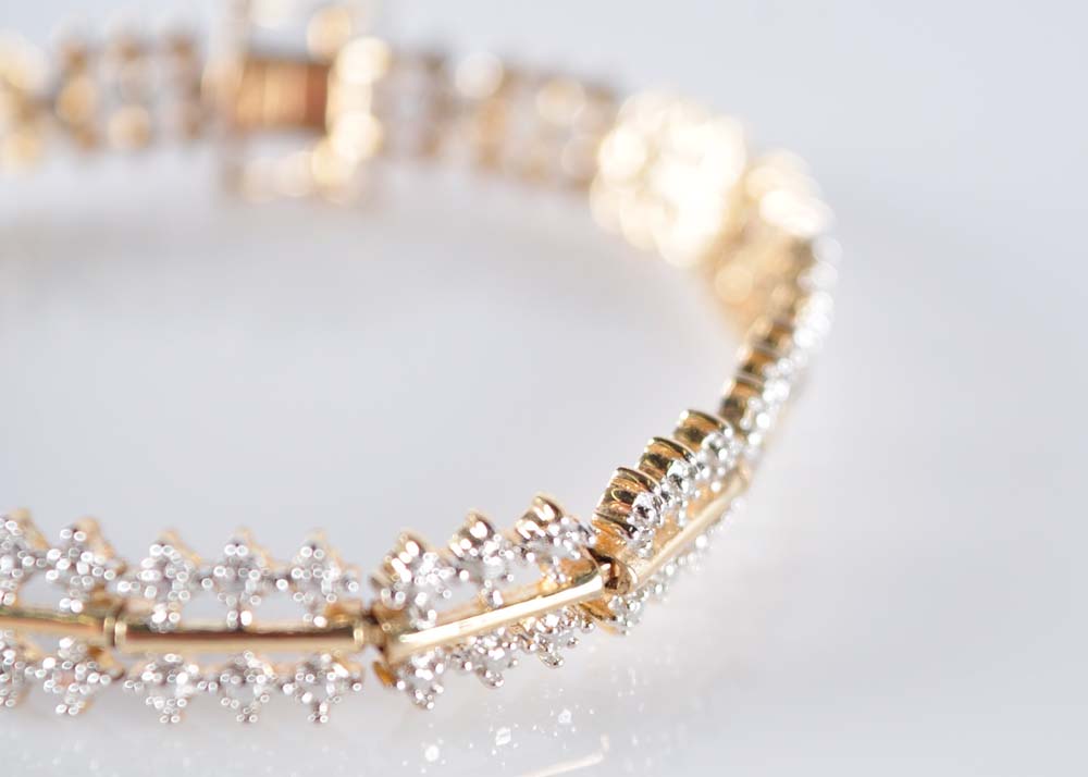 Gold-Plated Silver Bracelet