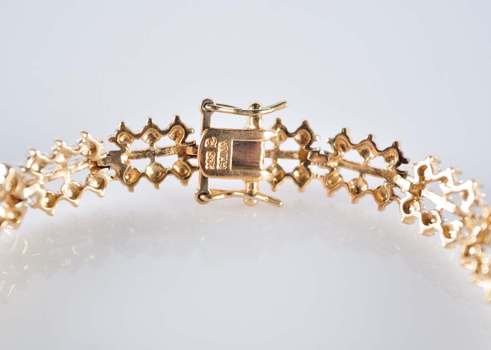 Gold-Plated Silver Bracelet