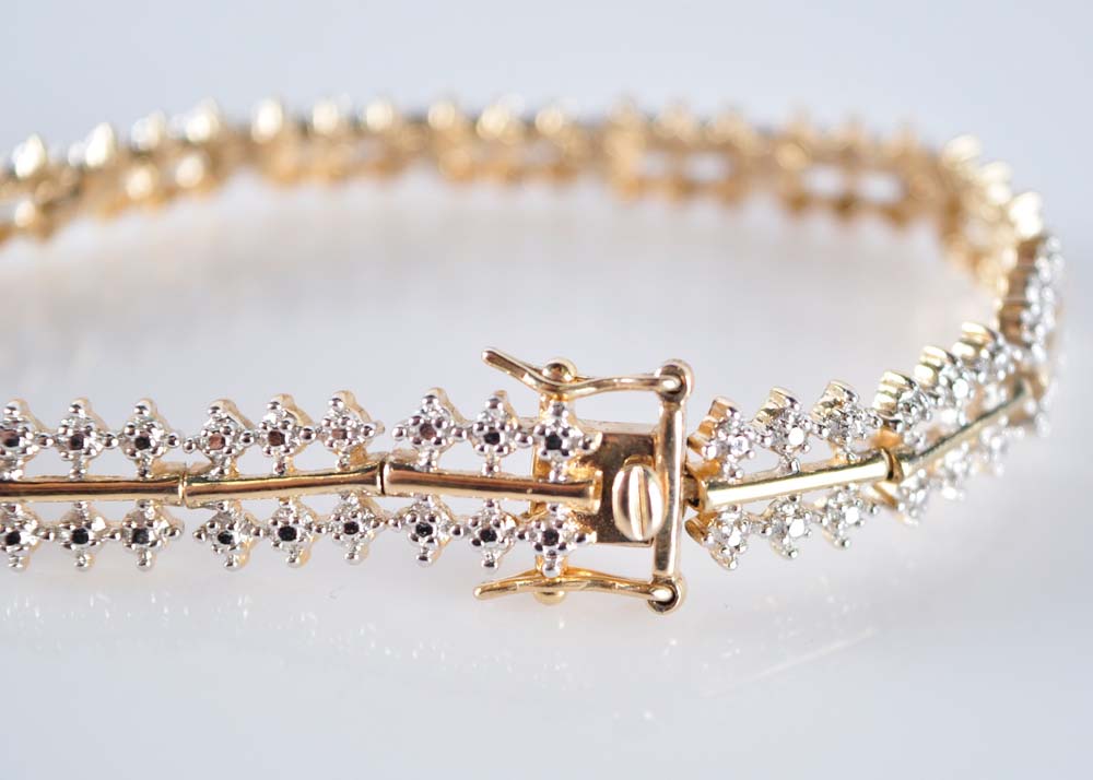 Gold-Plated Silver Bracelet