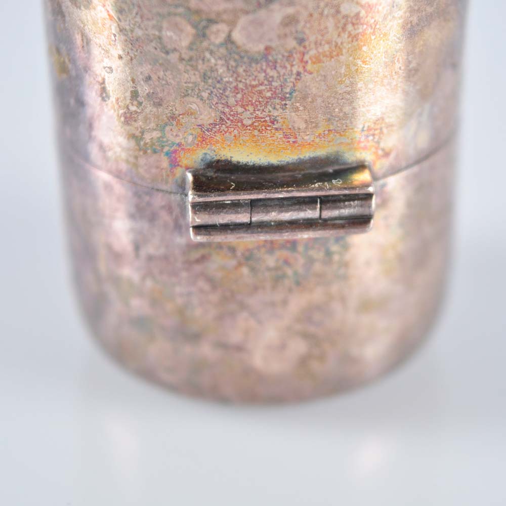 Sterling Silver Pill Case