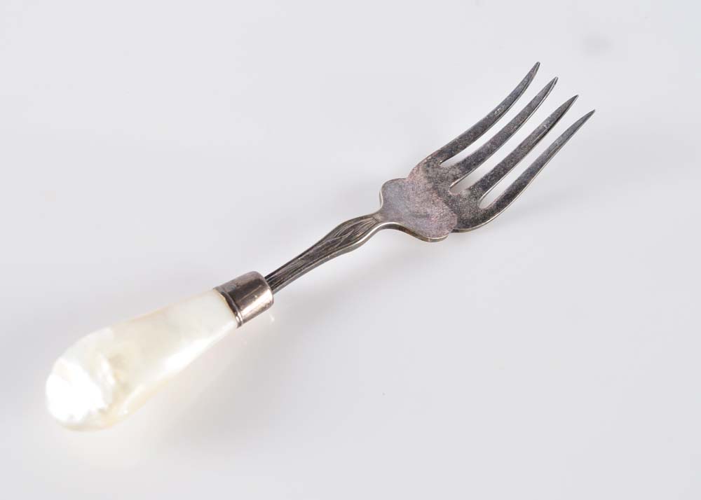 Sterling and Mother of Pearl Serving Pieces