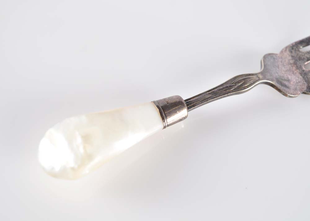 Sterling and Mother of Pearl Serving Pieces