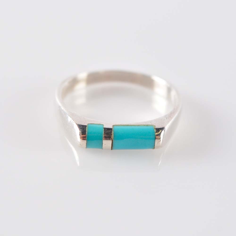 Sterling Silver and Turquoise Rings
