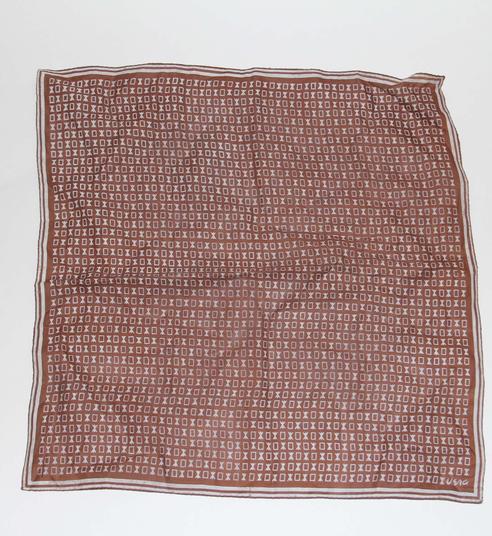 Pair of Circa 1970s Vintage Vera Scarves