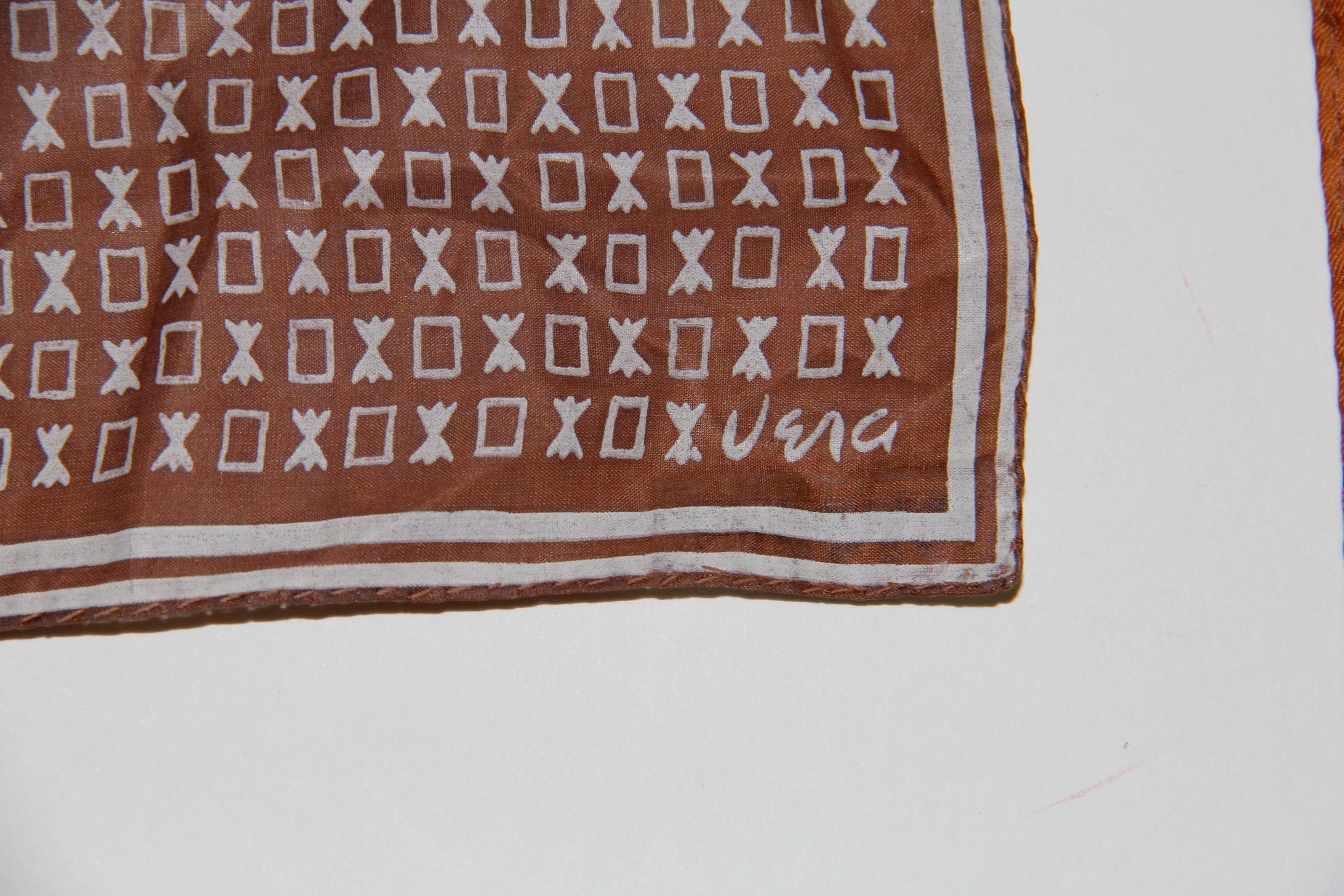 Pair of Circa 1970s Vintage Vera Scarves