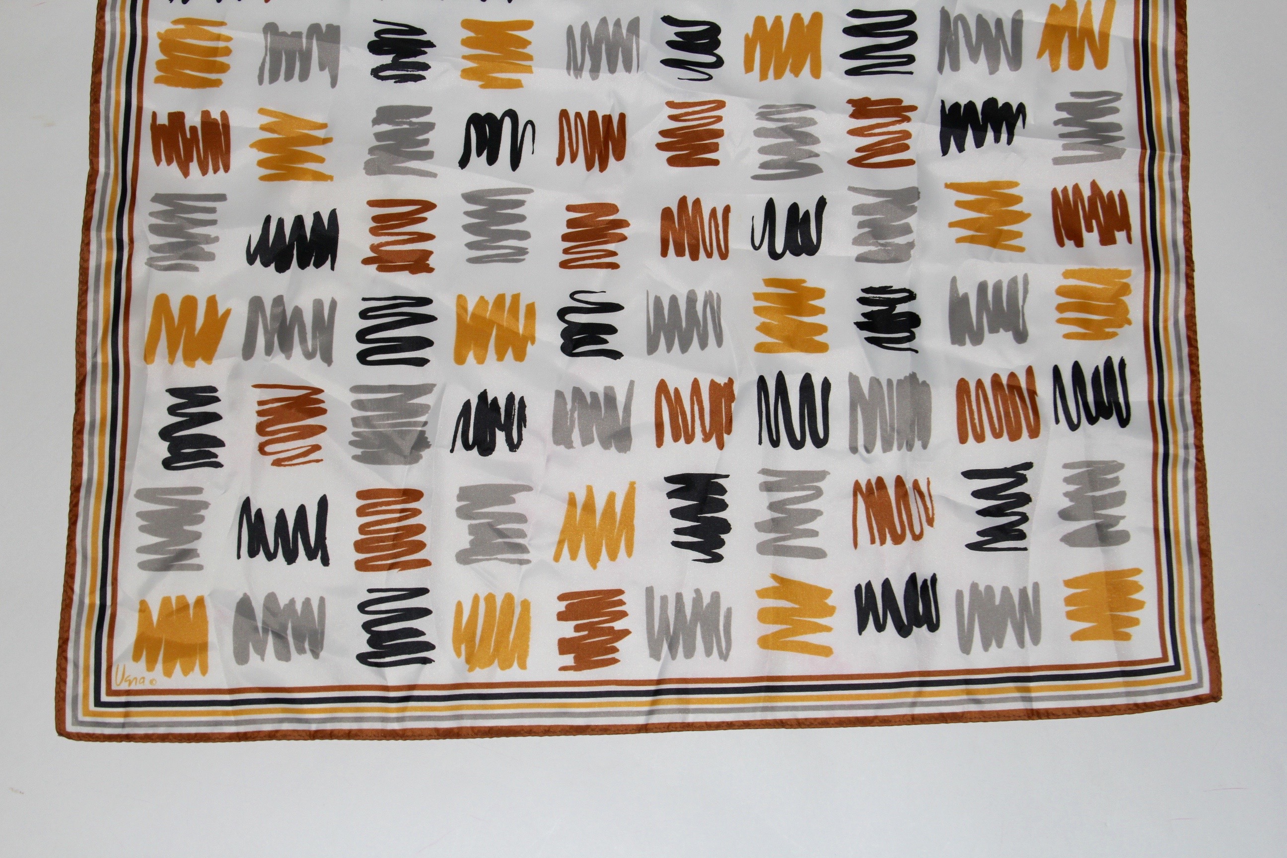 Pair of Circa 1970s Vintage Vera Scarves