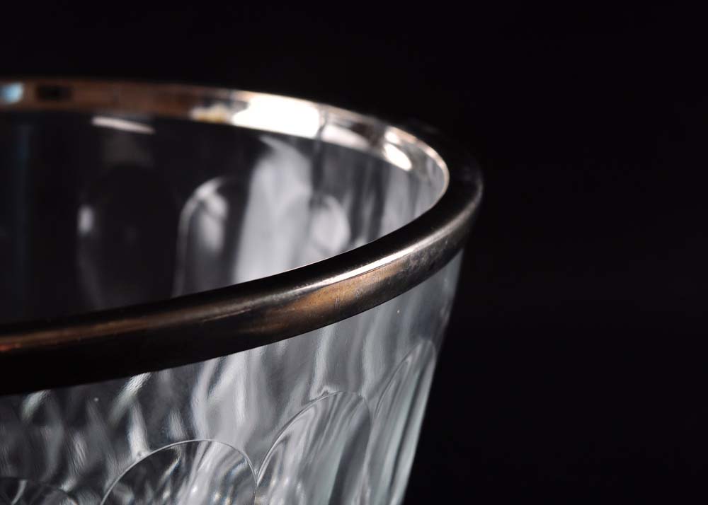 Towle Glass and Silver Plate Serving Bowls