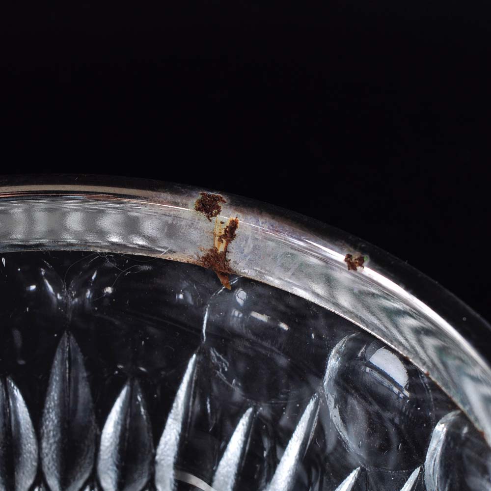 Towle Glass and Silver Plate Serving Bowls