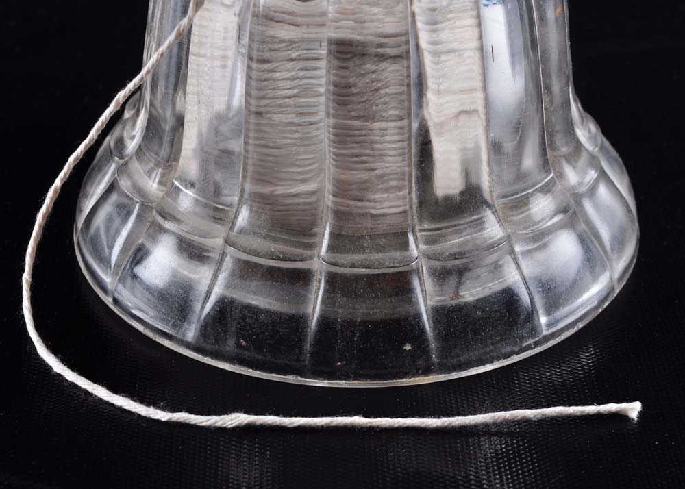 Glass Twine Holder with Scissors