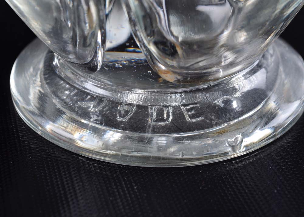 Vintage Fait Main Four Chamber Liquor Decanter