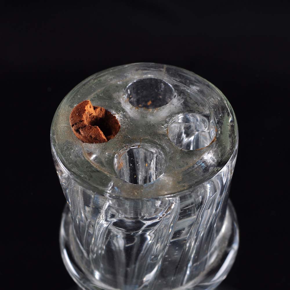 Vintage Fait Main Four Chamber Liquor Decanter