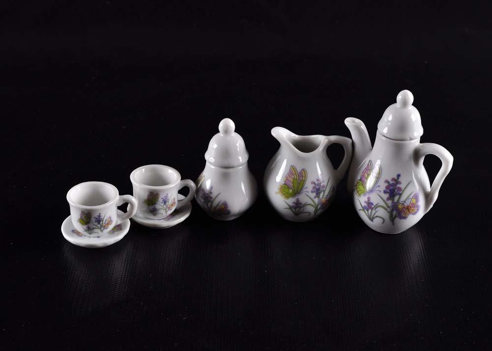 Royal Norfolk Miniature Tea Set