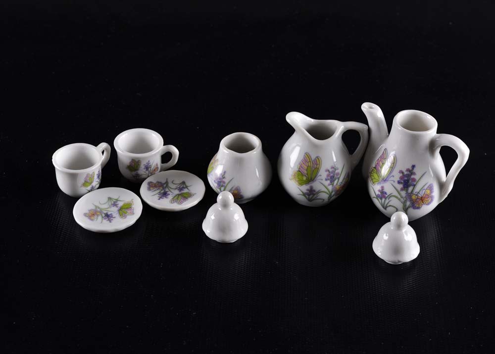 Royal Norfolk Miniature Tea Set