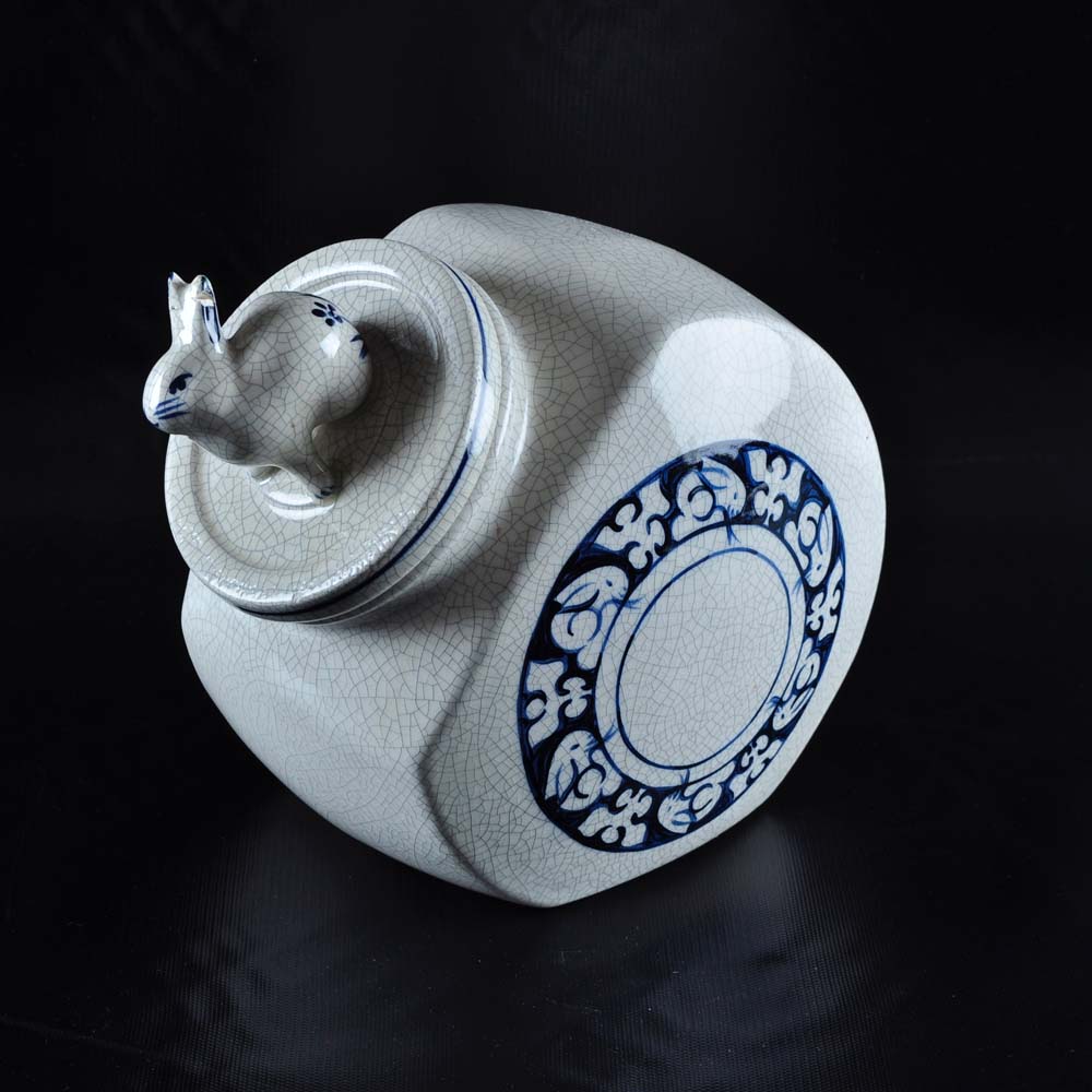 Dedham Pottery Canister