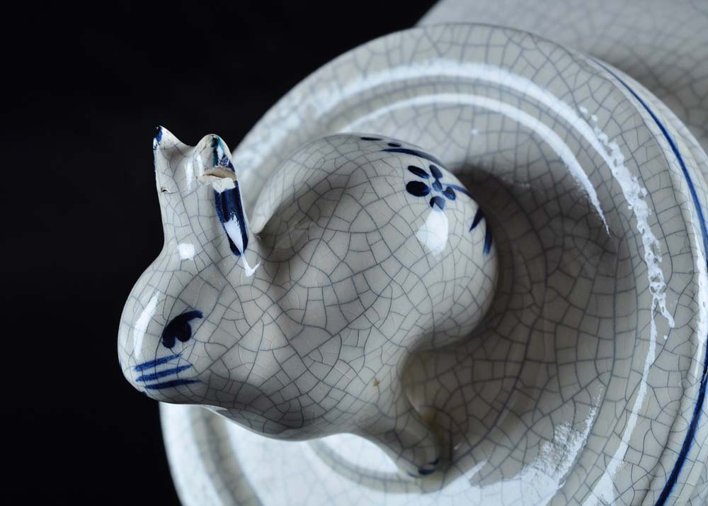 Dedham Pottery Canister