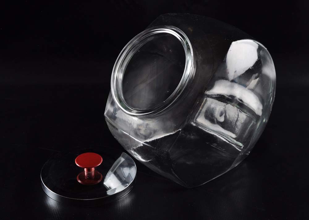 Glass Penny Candy Jar