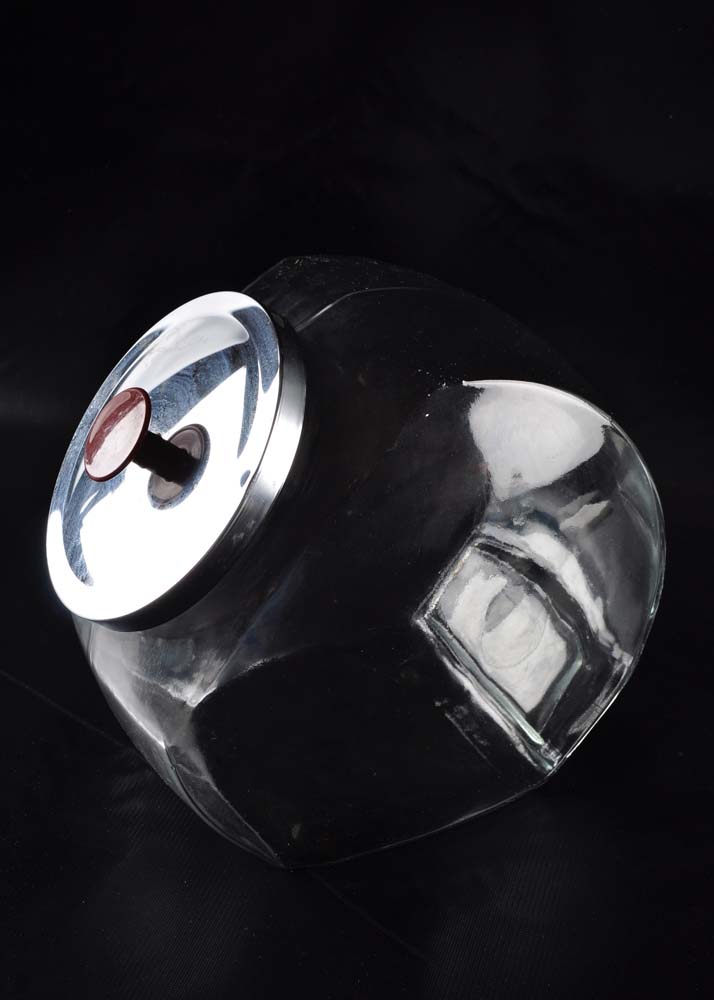 Glass Penny Candy Jar