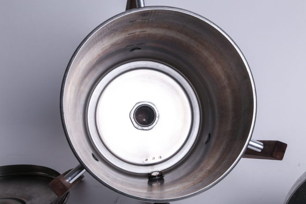 Regal Stainless Steel Mid Century Modern Coffee Maker in Box