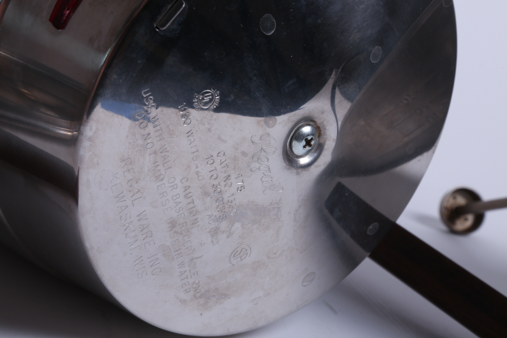 Regal Stainless Steel Mid Century Modern Coffee Maker in Box