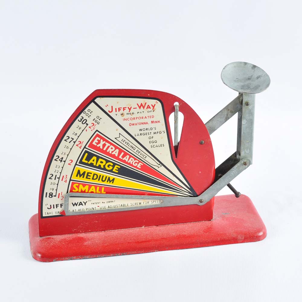 "Jiffy-Way" Egg Scale