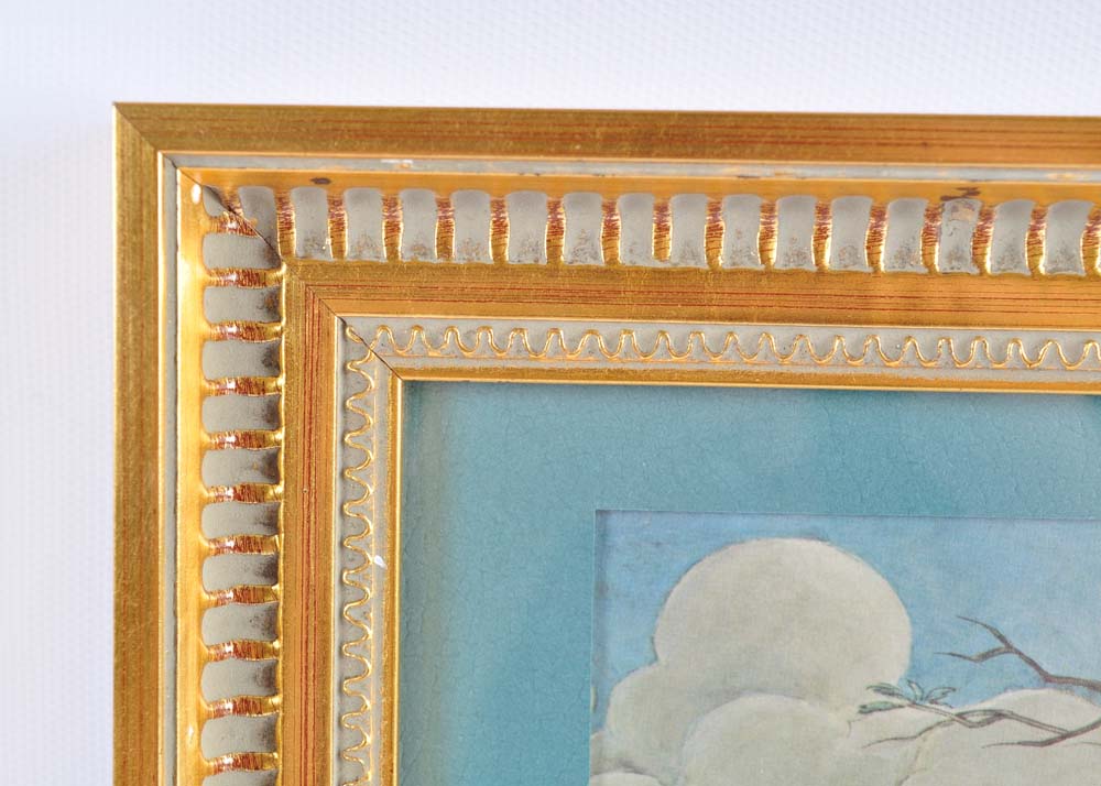 Offset Lithograph of "Sleepy Hollow"