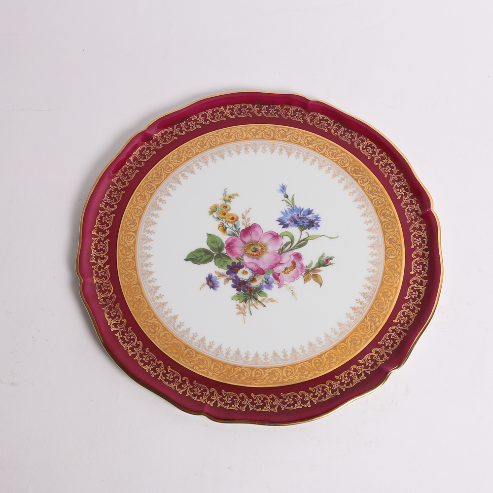 Limoges Porcelain Plate