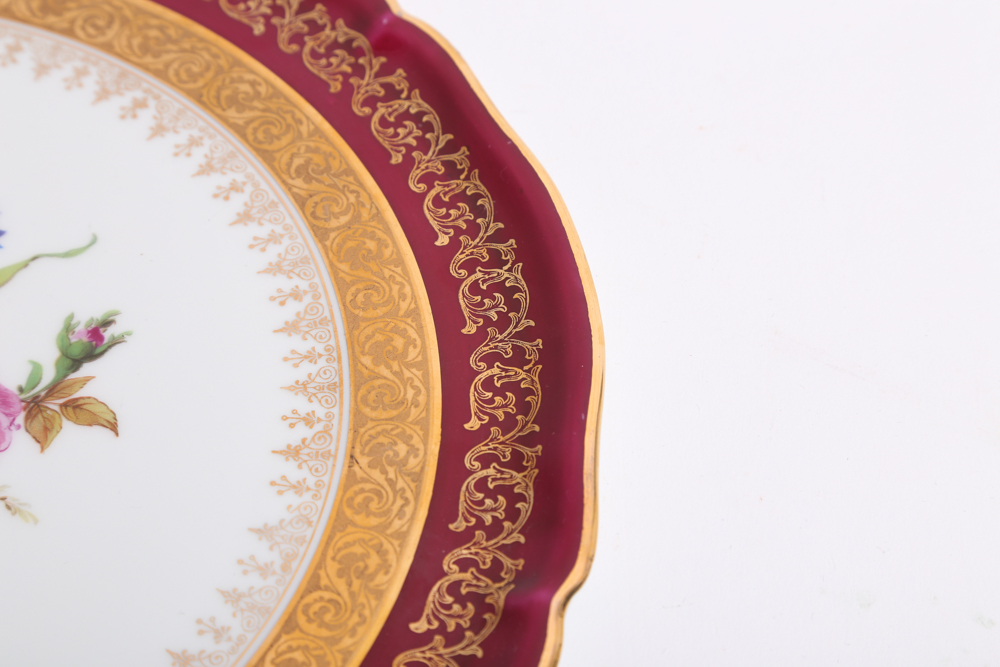 Limoges Porcelain Plate