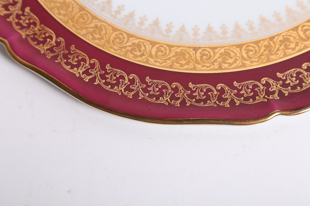 Limoges Porcelain Plate