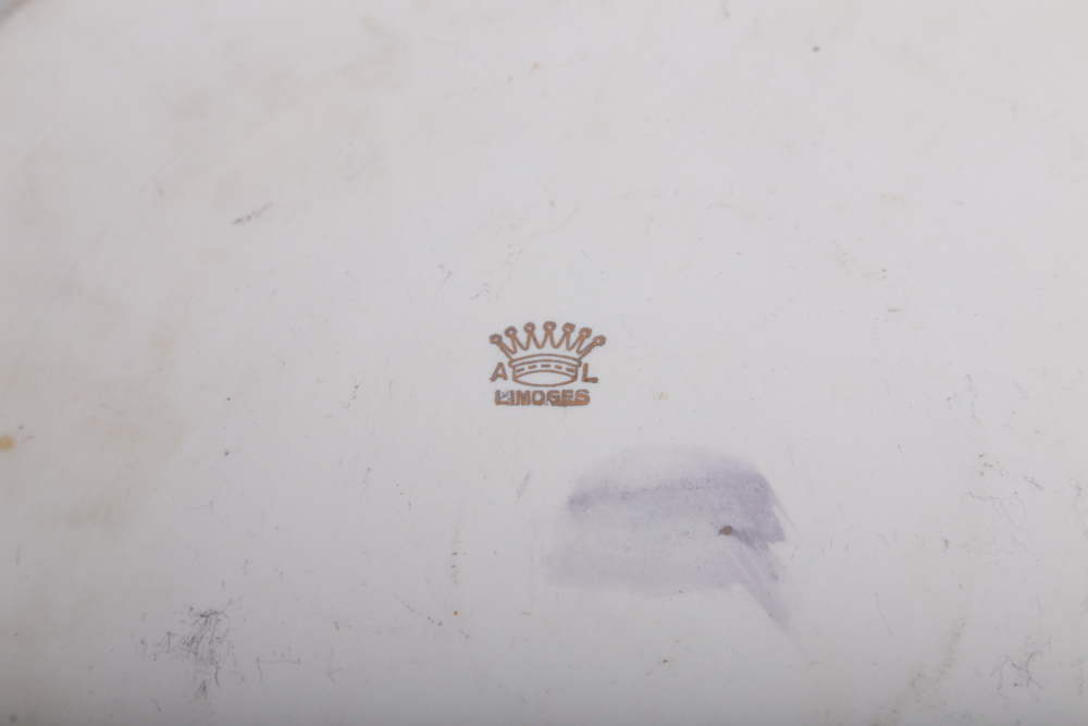 Limoges Porcelain Plate