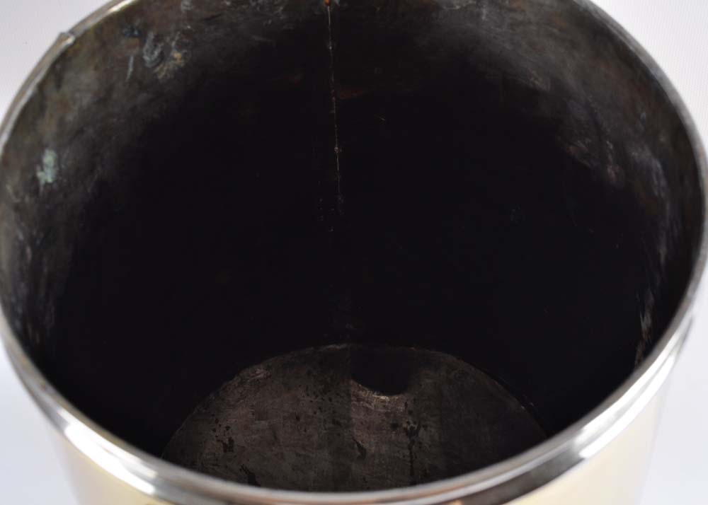 19th Century Brass Coffee Dispenser with Scoop