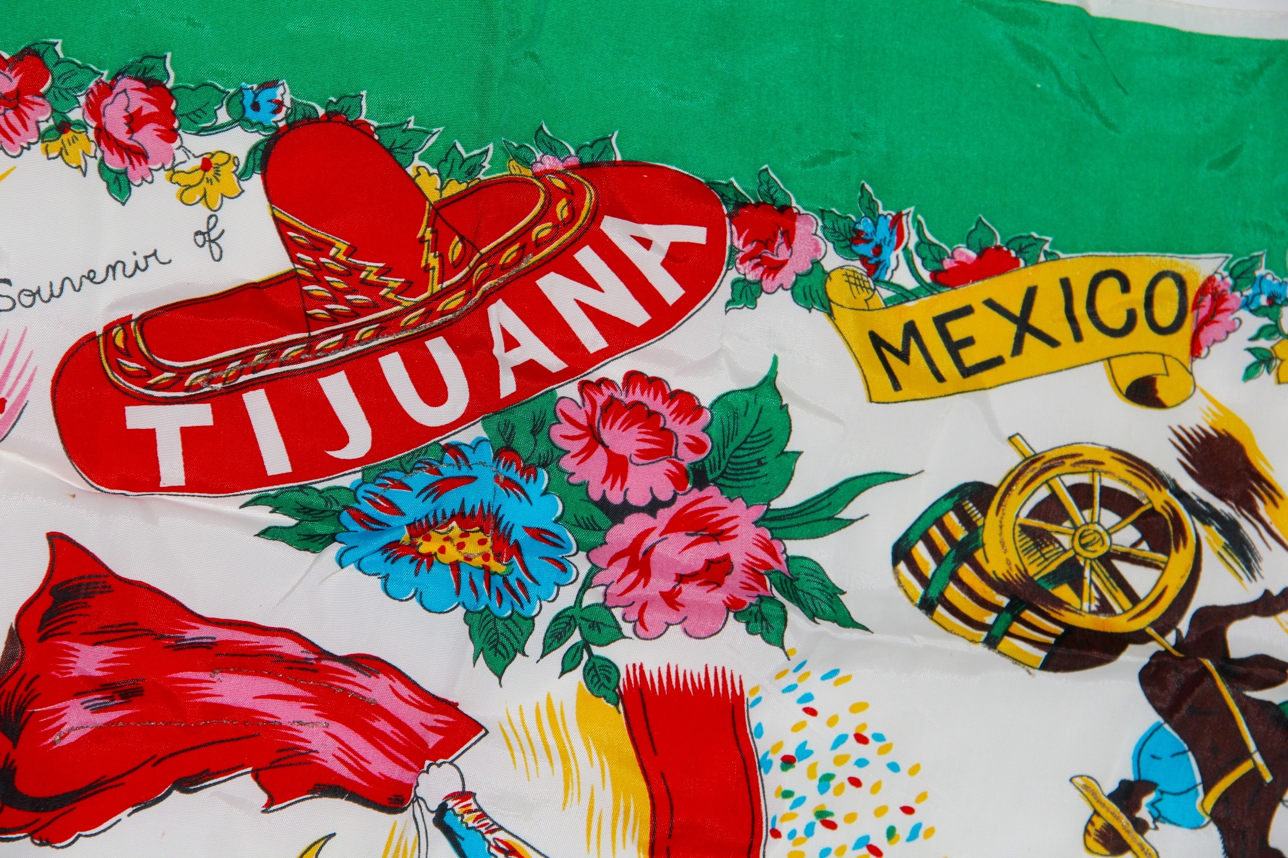 Tijuana, Mexico Souvenir Scarves