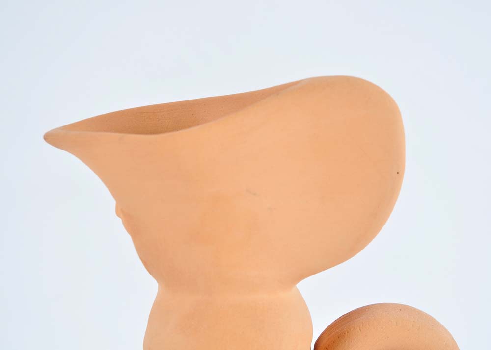 Terra-cotta Nun Pitcher