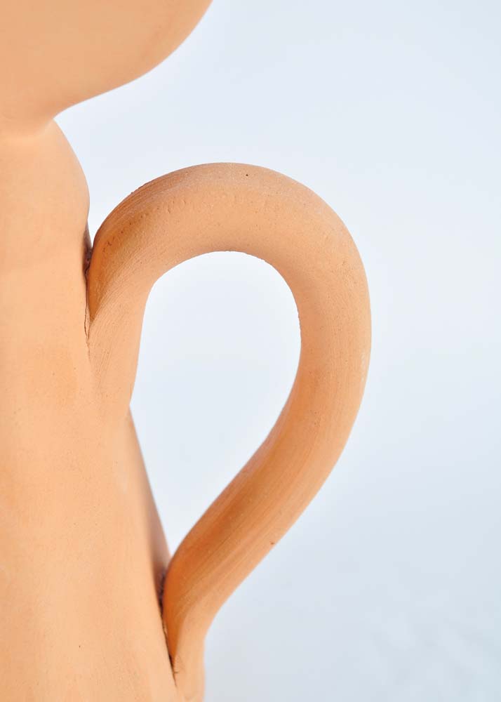 Terra-cotta Nun Pitcher