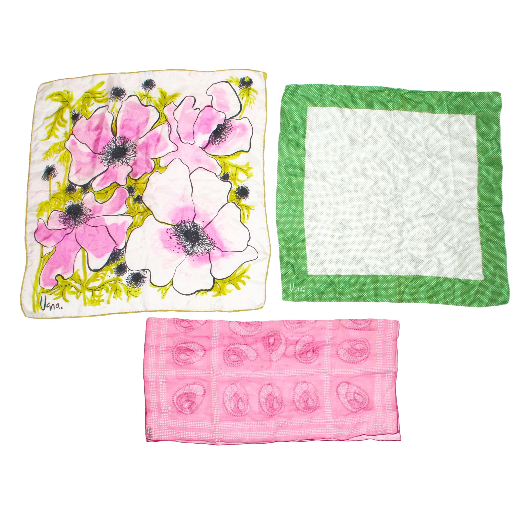 Assortment of Vintage Vera Scarves