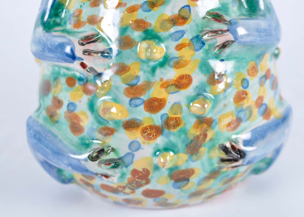 Pottery Frog Pitcher