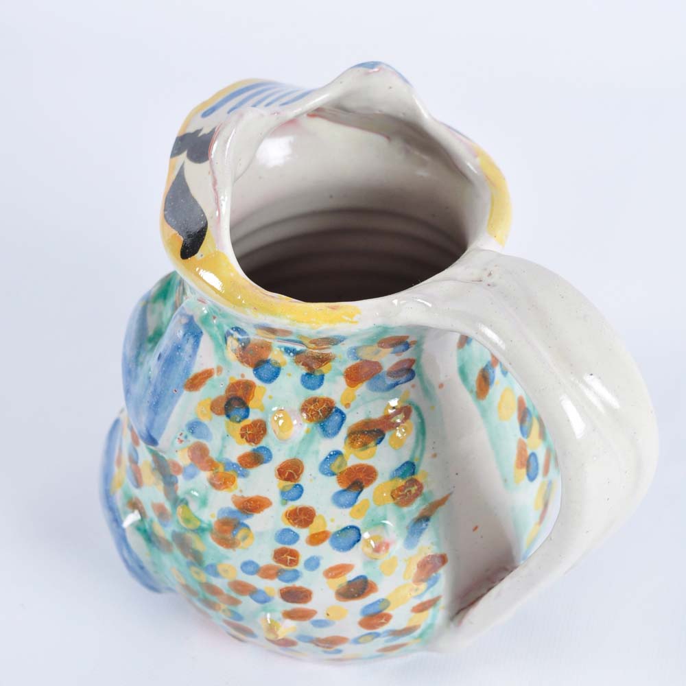 Pottery Frog Pitcher