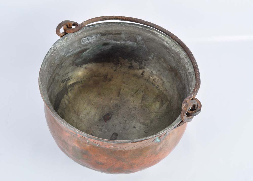 Vintage Copper Cauldron