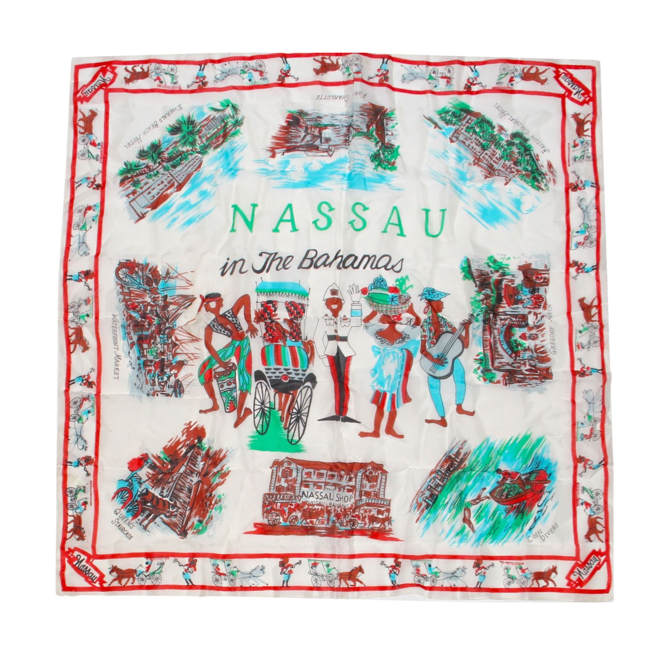 Bahamas Souvenir Scarves