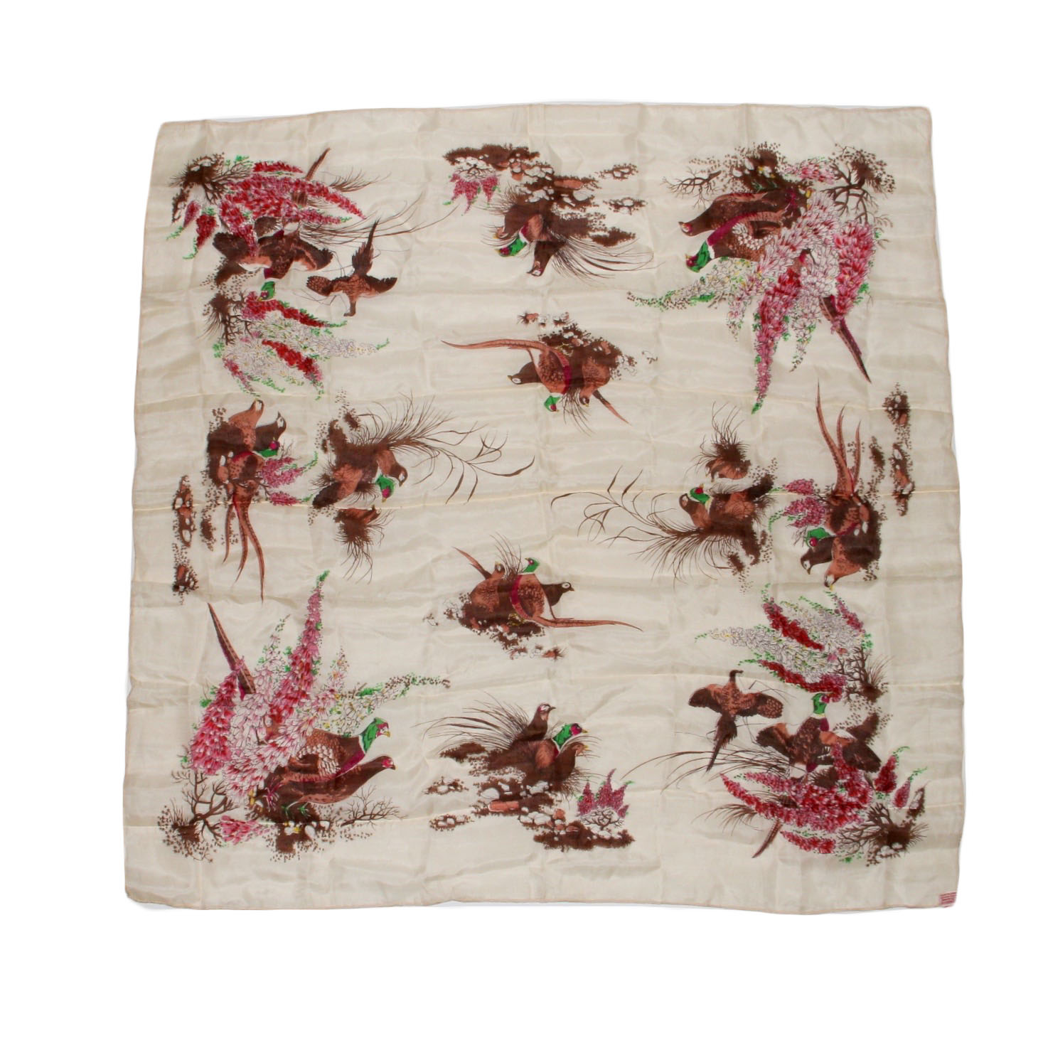 Hand Rolled Pheasant Scarf