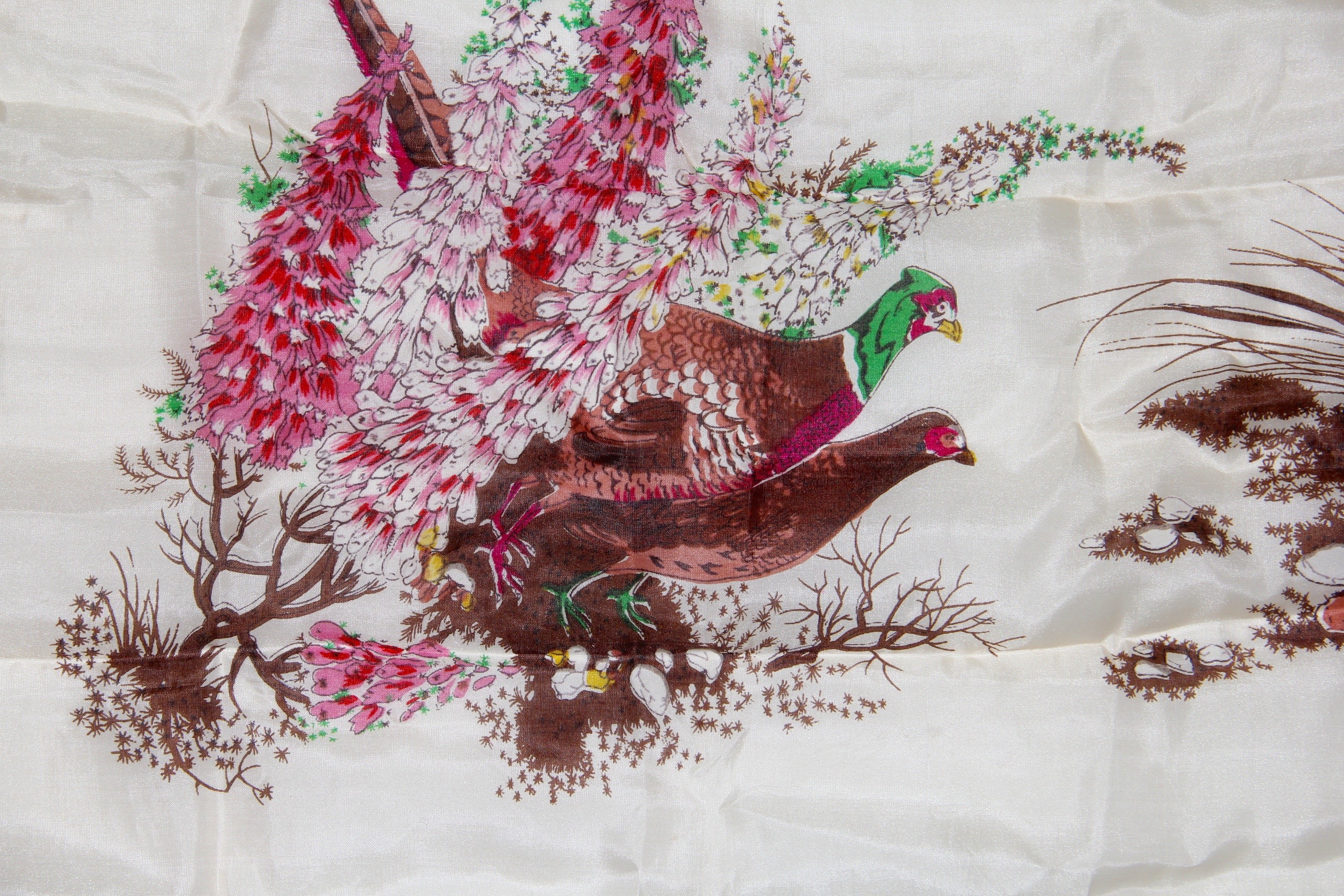 Hand Rolled Pheasant Scarf